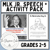 MLK Jr. “I Have a Dream” Speech + Activity Pack for Grades
