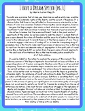 MLK Jr I Have a Dream Speech Full Text Martin Luther King 