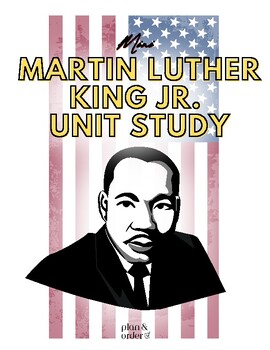 Preview of MLK Jr. Inspired Mini Unit Study for Young Learners (Ages 5-8)