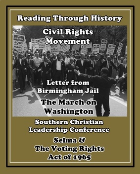 Preview of MLK Jr. - Letter from Birmingham Jail, the March on Washington, and the SCLC