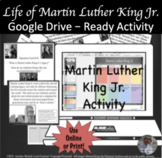 MLK Jr. Martin Luther King Jr. Interactive Lesson for Goog