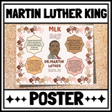 MLK Martin Luther King Jr Day Poster | MLK Martin Luther B