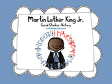 MLK Martin Luther King Jr. Social Studies - History Kinder