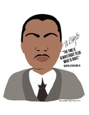 MLK Martin Luther King Jr Poster