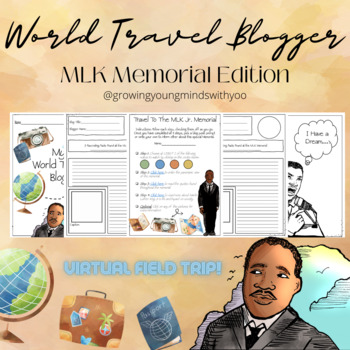 Preview of MLK Memorial Virtual Field Trip Travel Blogger