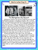 MLK Montgomery Bus Boycott March on Washington Reading Com