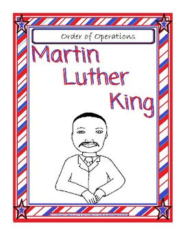 Preview of MLK Order of Operations