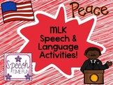 MLK Speech and Language Activities