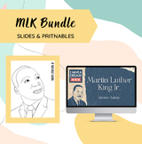 MLK Trivia Activity & Black History Coloring Sheets