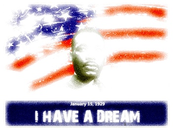 Preview of Μartin Luther King jr - Literacy interactive activities