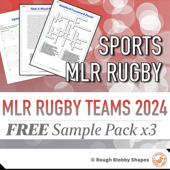 Preview of MLR Rugby USA - Teams 2024 - Free Sample Pack