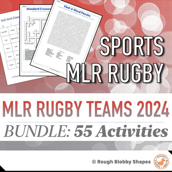 Preview of MLR Rugby USA - Teams 2024 - Resources Bundle