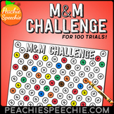 100 Trials M&M Challenge by Peachie Speechie