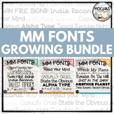 MM Fonts Growing Bundle