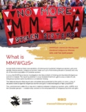 MMIWG2S+  Indigenous Education on Missing & Murdered matri