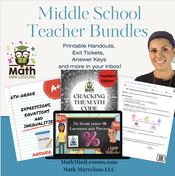 Preview of MML 6th Grade Master Bundle