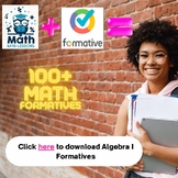 MML Algebra I Course Formative.com Bundle!