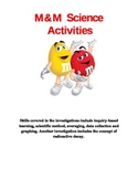 M&M's activities science classroom (scientific method, rad
