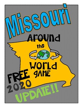 Preview of FREE 2020 UPDATE! Missouri History and Geography Game: Missouri Around the World