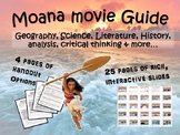 MOANA MOVIE GUIDE - analyzing geography, science, history,