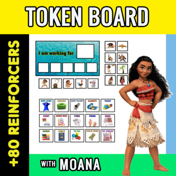 Preview of MOANA Token Board + 90 reinforcers