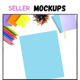MOCKUPS : School supplies (Personal & Commercial Uses)