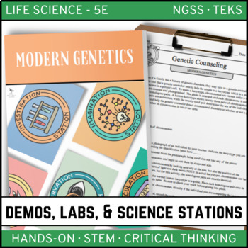 Preview of Modern Genetics - Demo, Labs, and Science Stations