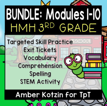 Preview of MODULES 1-10 ULTIMATE BUNDLE: Into Reading HMH 3rd Grade