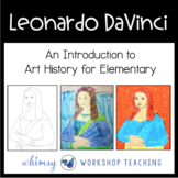 MONA LISA ART Lesson (from Art History for Elementary Bundle)