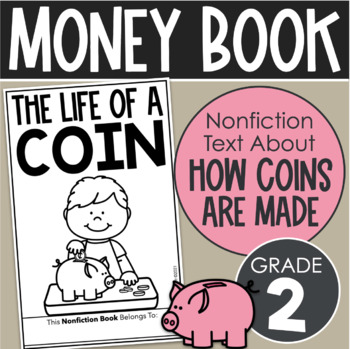 Preview of Money Book - The Life of a Coin - Informational Text about How Coins are Made