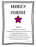 MONEY Bundle!  Counting Coins & Dollars, Comparing Money, 