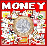 MONEY RESOURCES UK £ POUND MATHS NUMERACY GAMES FLASHCARDS