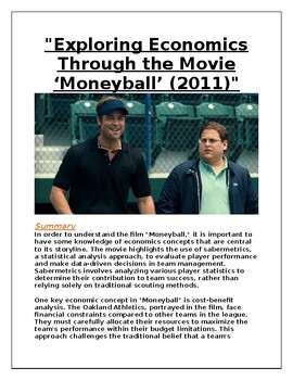 Preview of MONEYBALL (2011) -- Economics Through Film [Cost-Benefit Analysis, Sabermetrics]