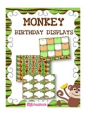 MONKEY Themed Birthday Displays