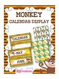MONKEY Themed Calendar Display Set