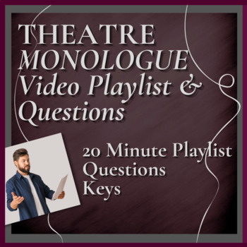 Preview of MONOLOGUES | Video Playlist with Guide | Theatre & Drama