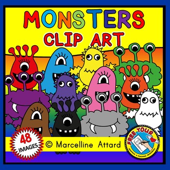 free clipart of monster