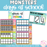 MONSTERS Days at School Display | 100 Days of School