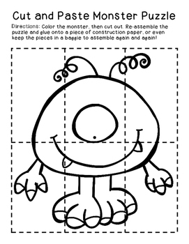 MONSTERS! Fun, Engaging Activities for Pre-K & K by Jaylynn Richardson