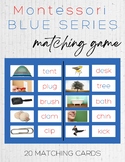 MONTESSORI MATCHING GAME | Blue Series