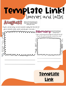 Preview of MONTHLY CREATIVE WRITING PACKET | EDITABLE