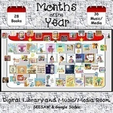 MONTHS Digital Library & Music/Media Room - SEESAW & Googl