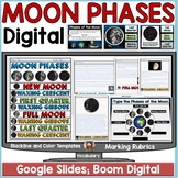 MOON PHASES: DIGITAL RESEARCH GOOGLE CLASSROOM DISTANCE LEARNING