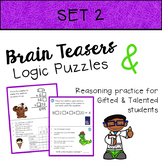 Brain Teasers & Logic Puzzles for Gifted and Talented Stud