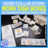 MORE Dollar Store Vocational Work Task Boxes - 21 MORE Act