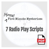 MORE Five Minute Mysteries (PDF): 7 Radio Play Scripts & B