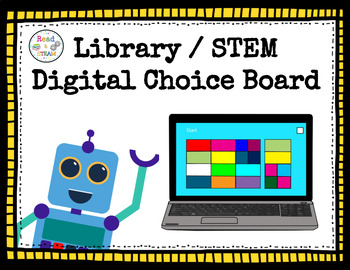 Preview of MORE!  Library / STEM Digital Choice Board