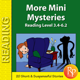 MORE MINI MYSTERIES:  20 Fun Mystery Stories & Reading Comprehension Activities