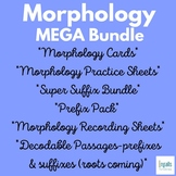 MORPHOLOGY BUNDLE Activities for Science of Reading - Pref