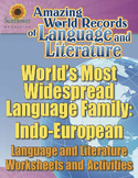 MOST WIDESPREAD LANGUAGE FAMILY: INDO-EUROPEAN—Language Wo